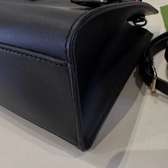 Kate Spade- Black tote bag with a strap - Picture 6 of 14